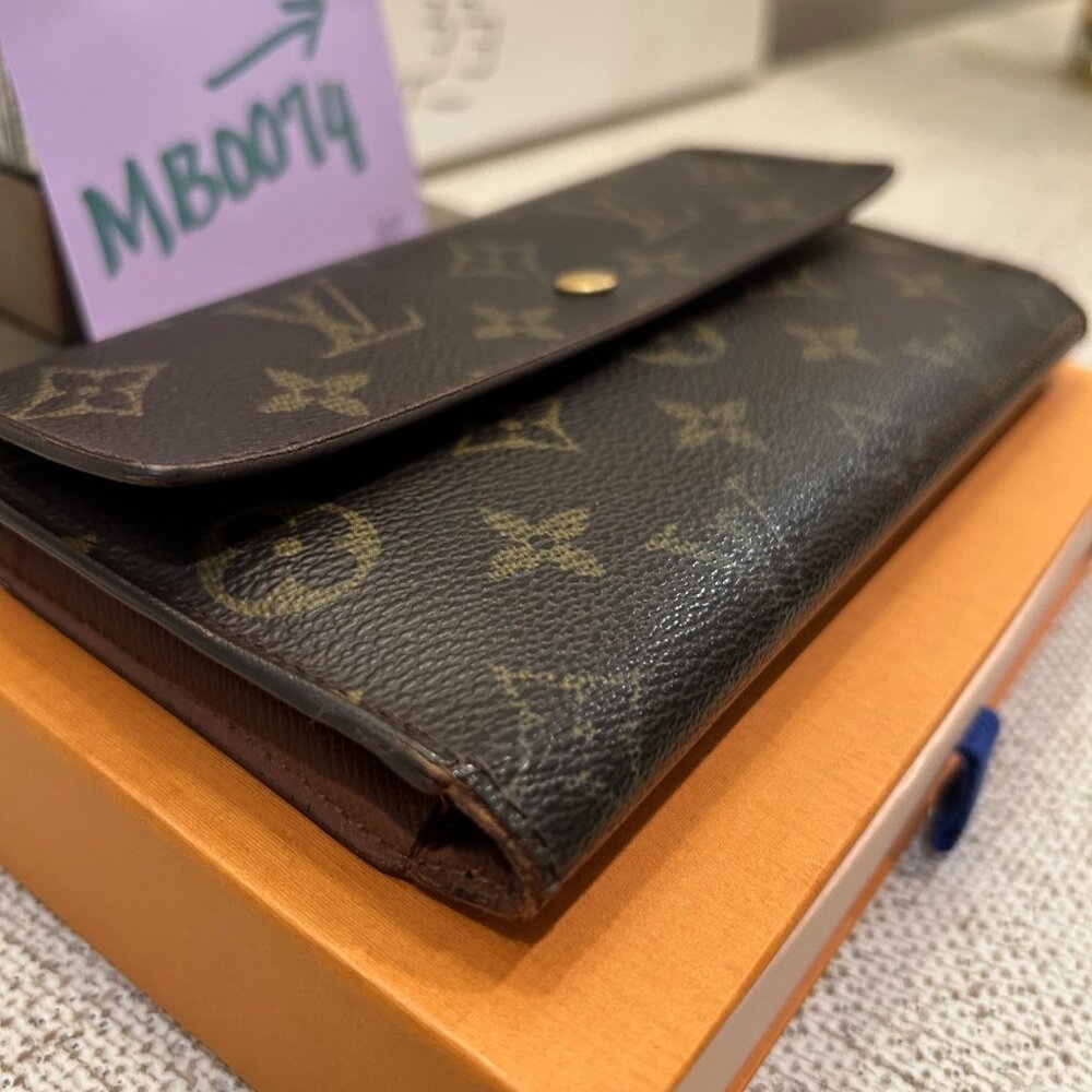 Louis Vuitton Brown Monogram Wallet - Picture 6 of 15